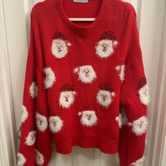 Cozy Red Santa Sweater - Picture 6 of 8